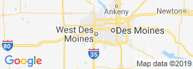 West Des Moines map
